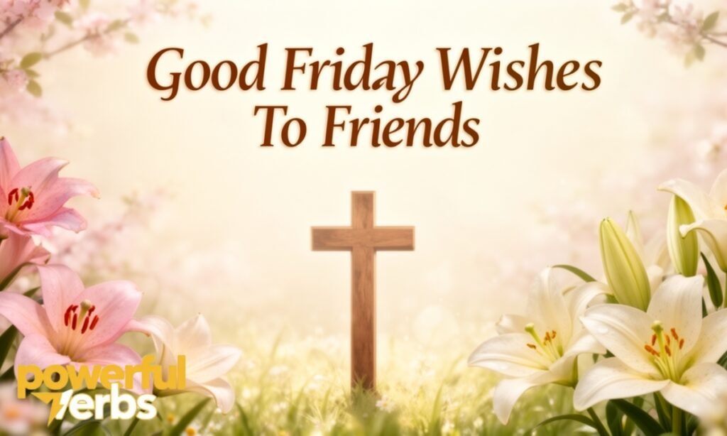 Good Friday Wishes To Friends