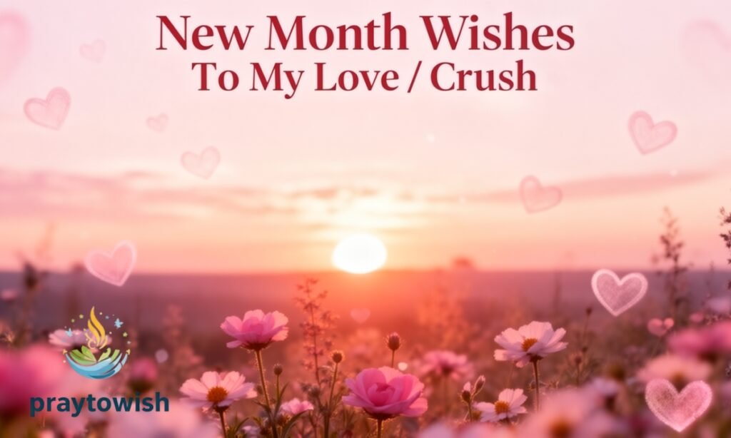 New Month Wishes To My Love / Crush