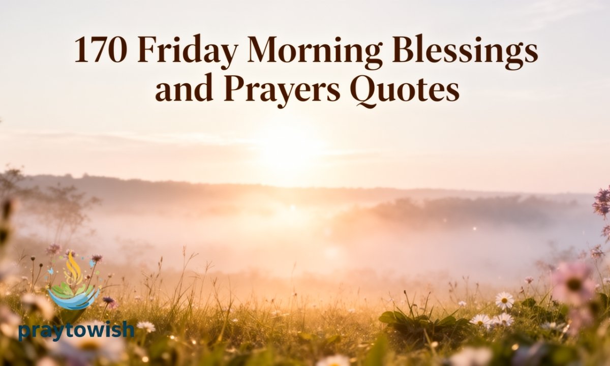 170 Friday Morning Blessings and Prayers Quotes
