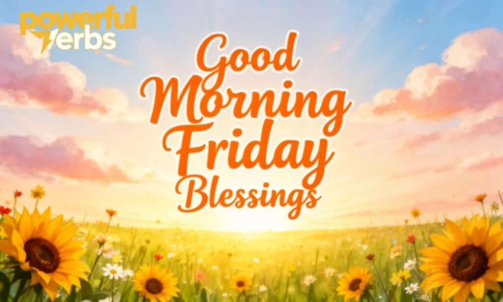Thankful Friday Blessings for Good Morning