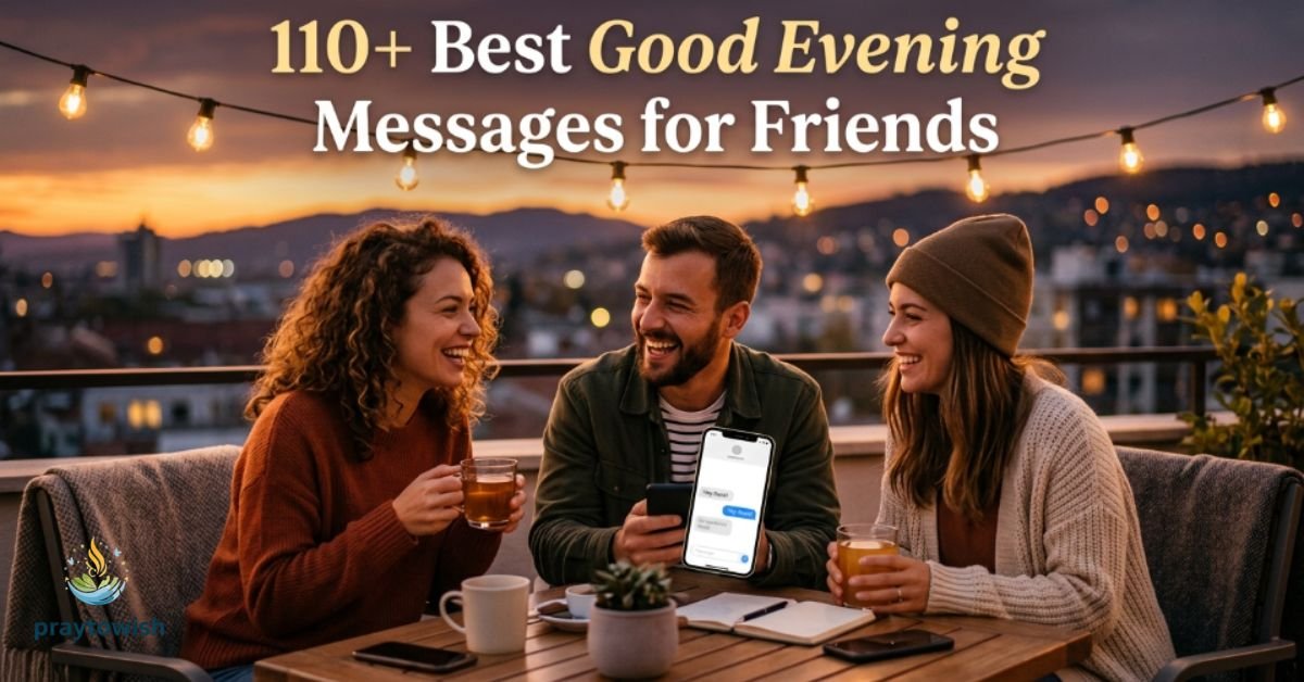 110-best-good-evening-messages-for-friends