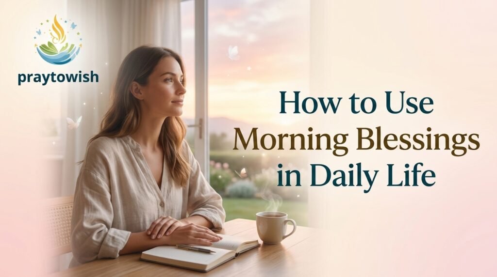 How to Use Morning Blessings in Daily Life