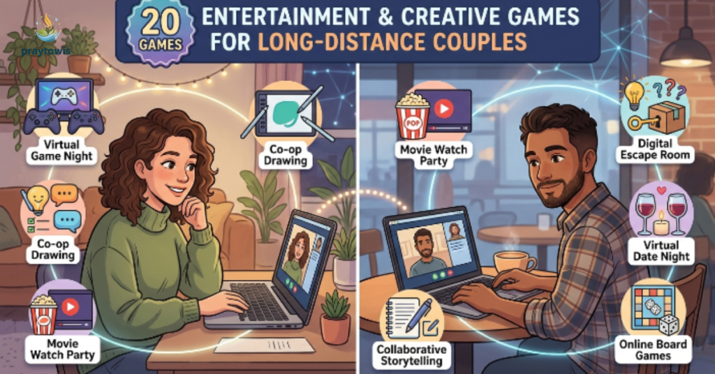 Entertainment & Creative Games for Long-Distance Couples (20 Games)