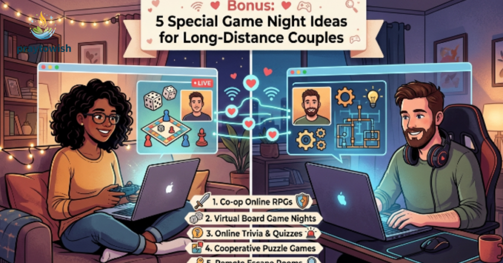 Bonus: 5 Special Game Night Ideas for Long-Distance Couples