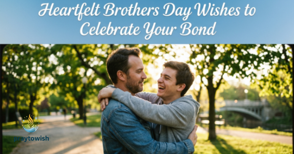 Heartfelt Brothers Day Wishes to Celebrate Your Bond