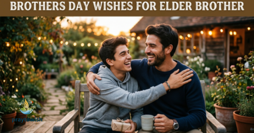 Brothers Day Wishes for Elder Brother