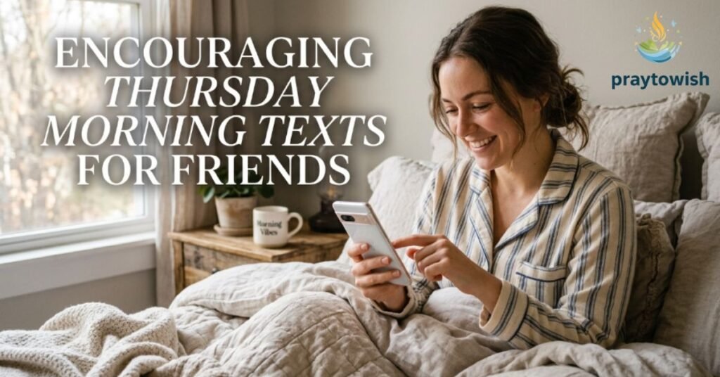 Encouraging Thursday Morning Texts for Friends