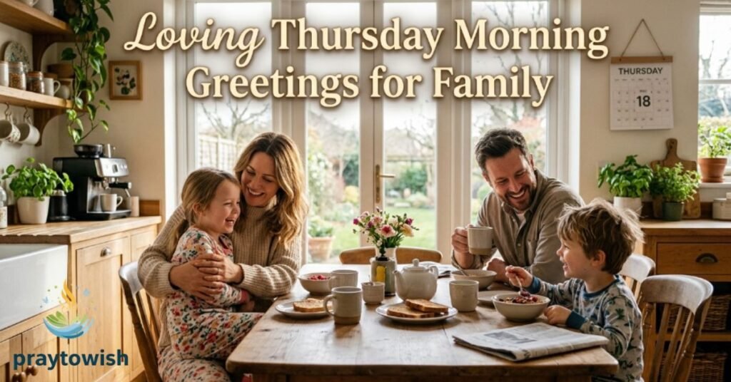 Loving Thursday Morning Greetings for Family