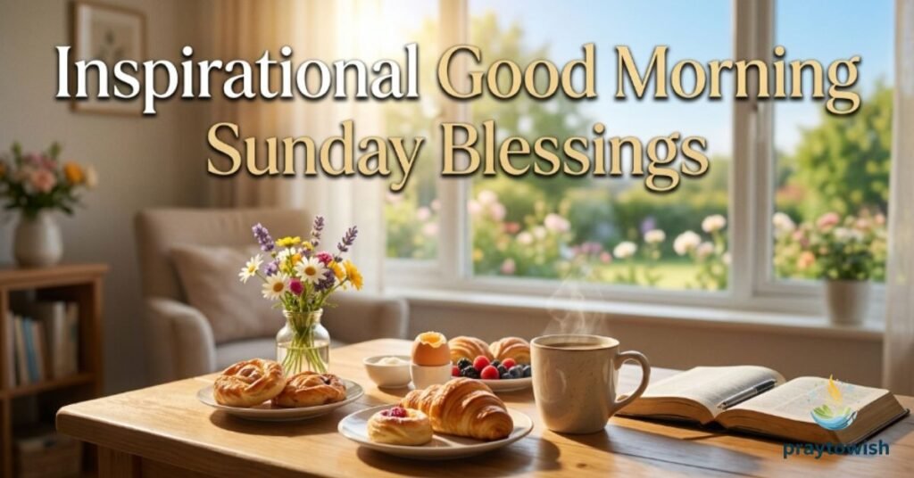 Inspirational Good Morning Sunday Blessings