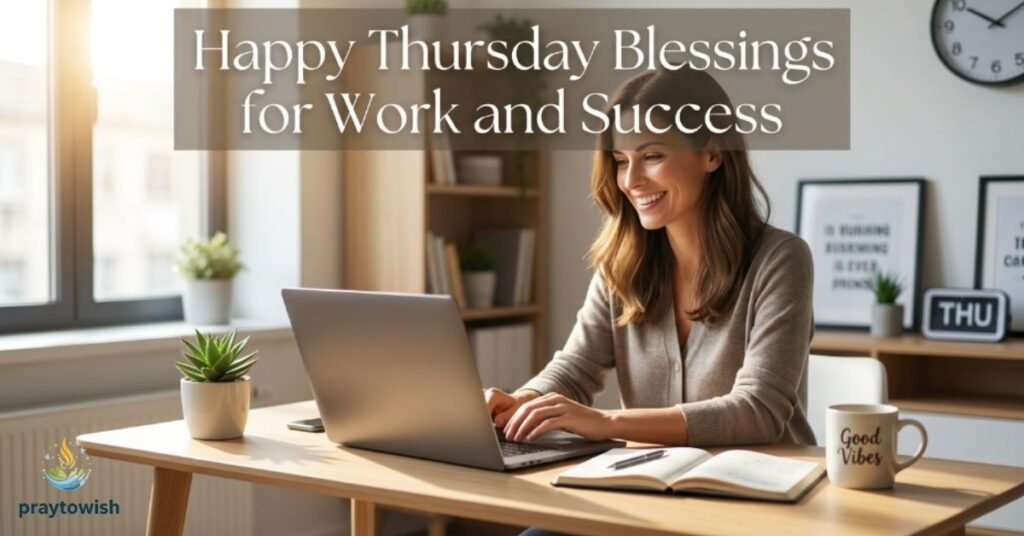 Happy Thursday Blessings for Work and Success