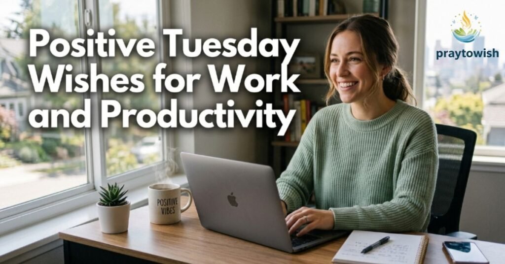 Positive Tuesday Wishes for Work and Productivity