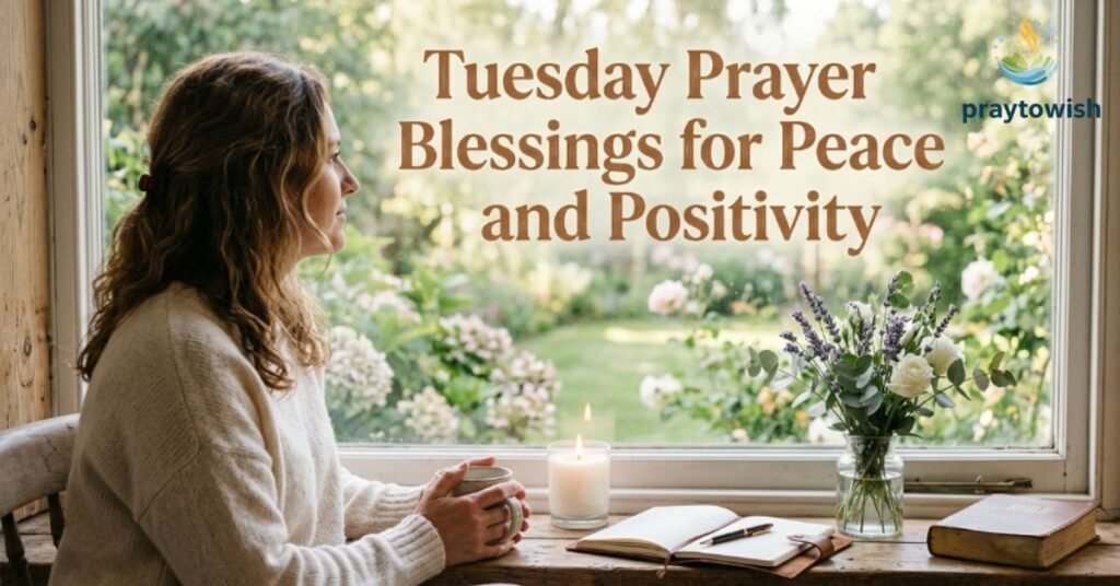 Tuesday Prayer Blessings for Peace and Positivity