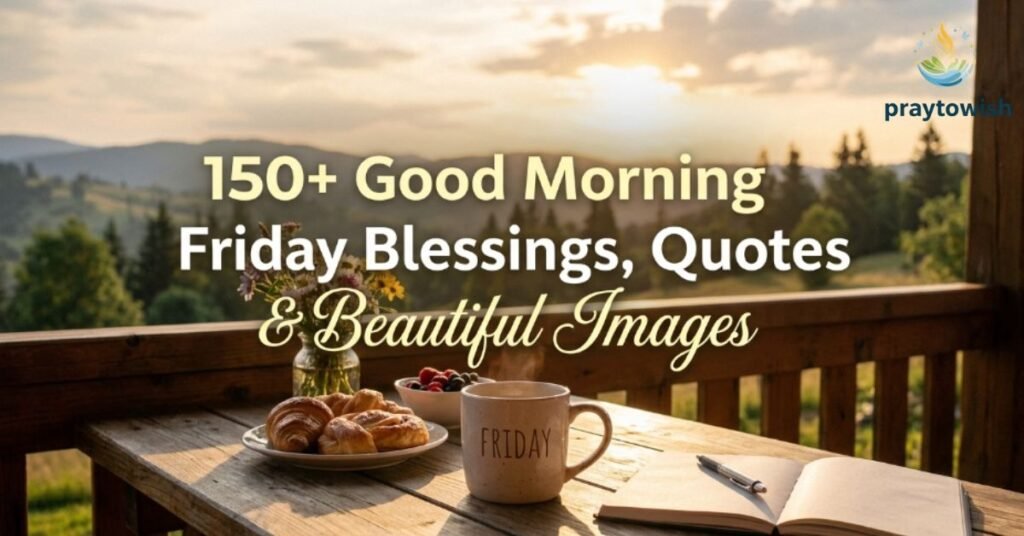 150+ Good Morning Friday Blessings, Quotes & Beautiful Images