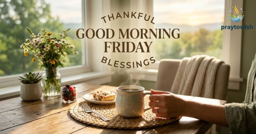 Thankful, Good Morning, Friday, Blessings