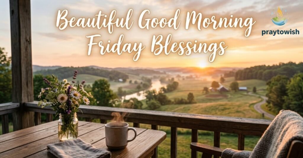 Beautiful Good Morning Friday Blessings