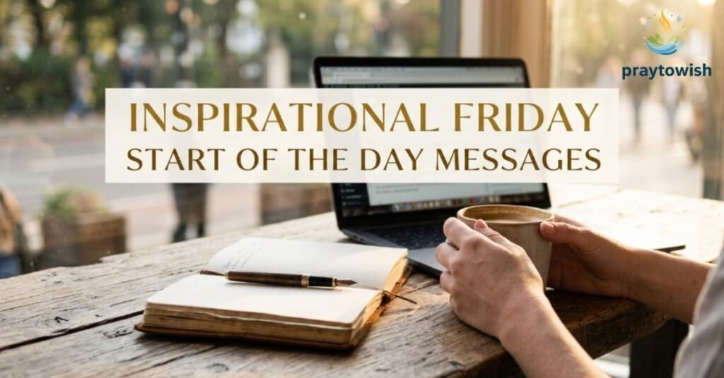Inspirational Friday Start of the Day Messages