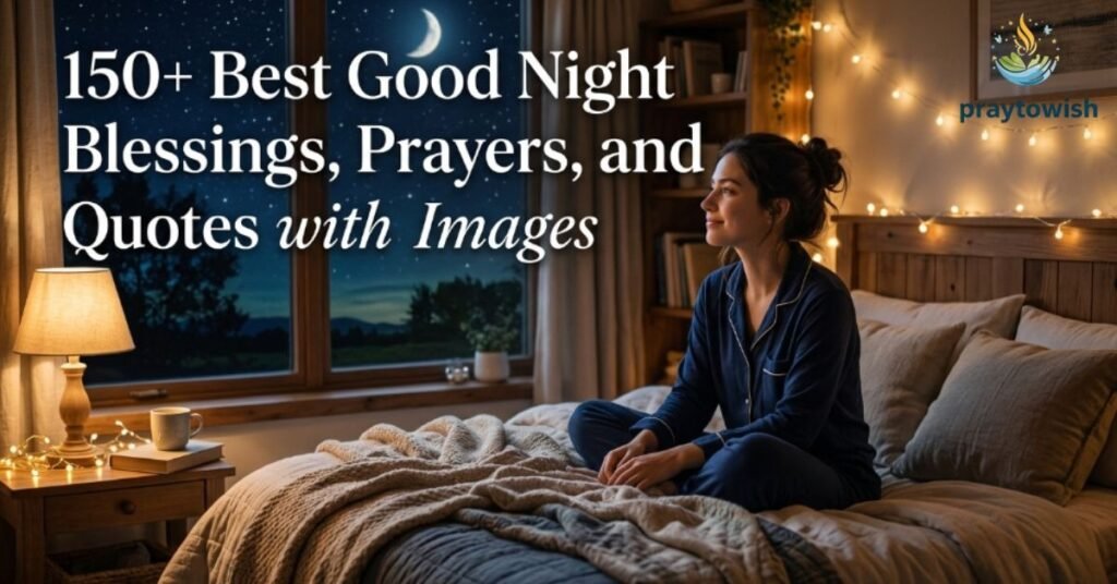 150+ Best Good Night Blessings, Prayers, and Quotes with Images
