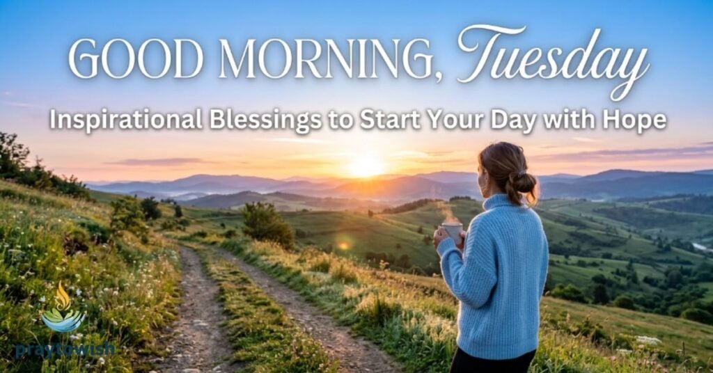 Good Morning, Tuesday Inspirational Blessings to Start Your Day with Hope