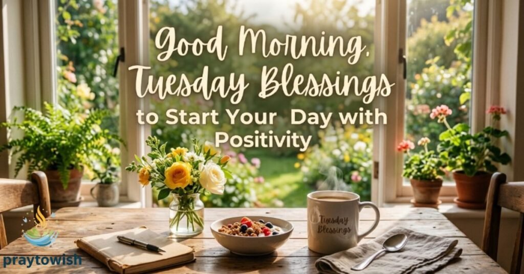 Good Morning, Tuesday Blessings to Start Your Day with Positivity