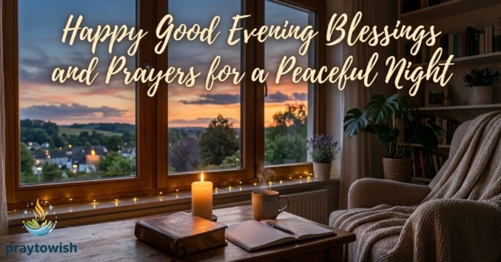 Happy Good Evening Blessings and Prayers for a Peaceful Night