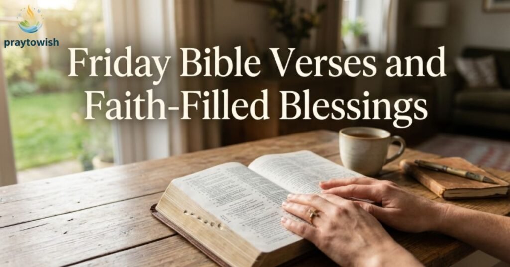 Friday Bible Verses and Faith-Filled Blessings