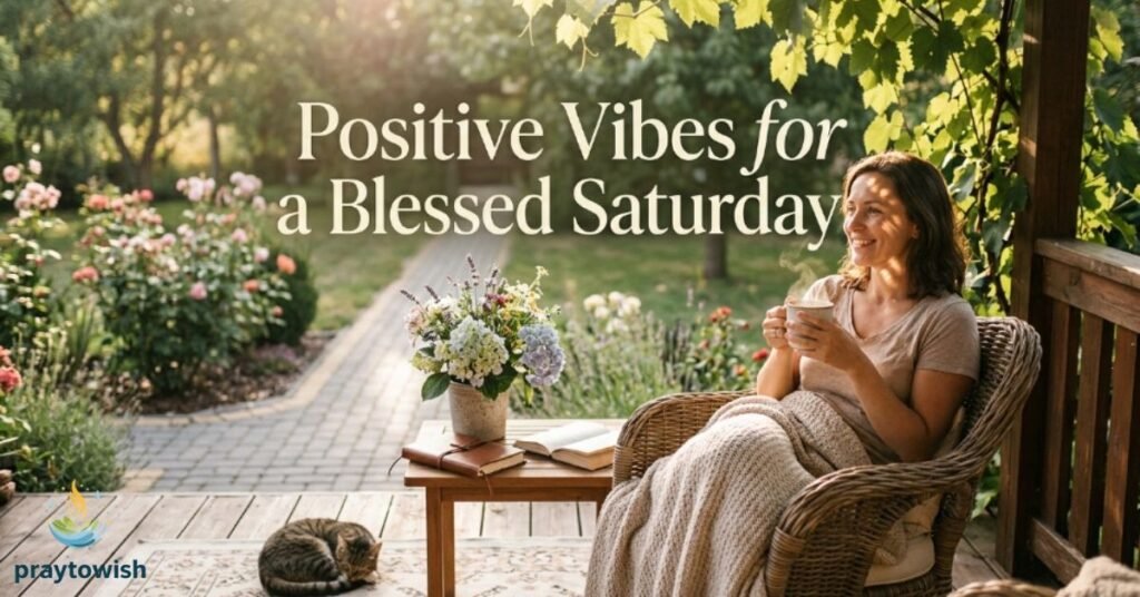 Positive Vibes for a Blessed Saturday