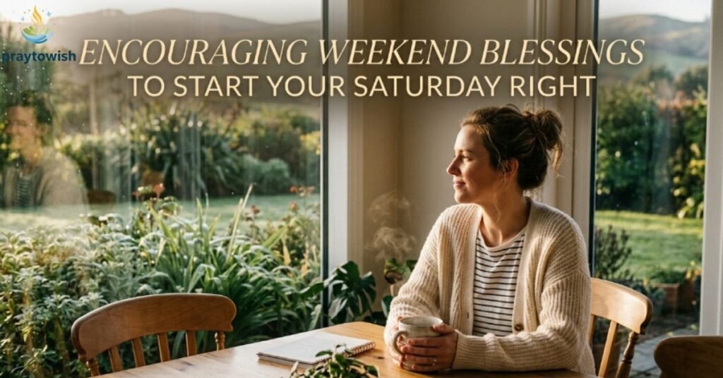 Encouraging Weekend Blessings to Start Your Saturday Right