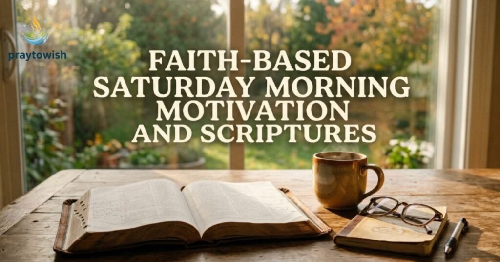 Faith-Based Saturday Morning Motivation and Scriptures