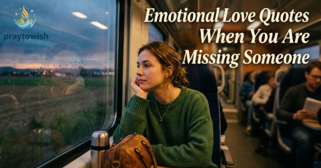 Emotional Love Quotes When You Are Missing Someone