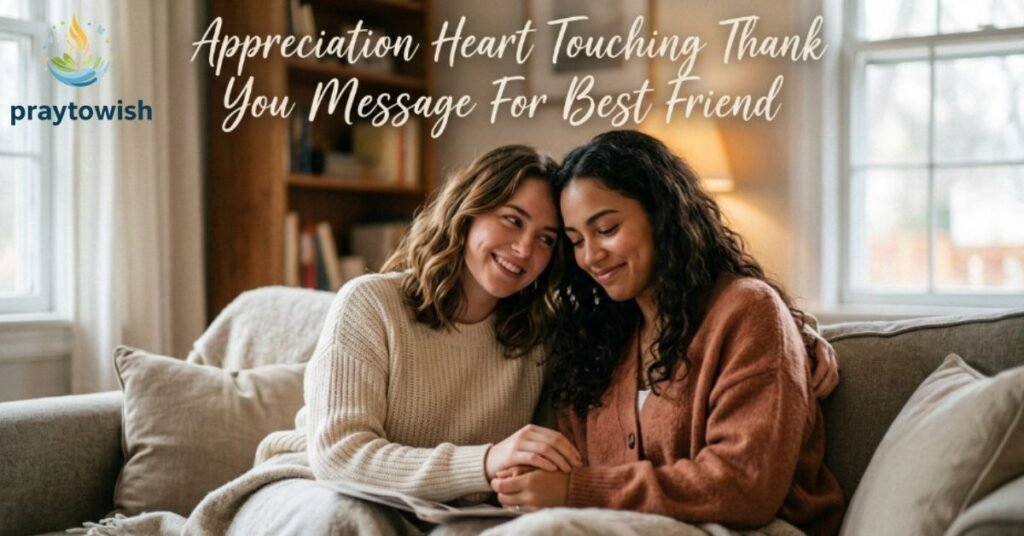 Appreciation Heart Touching Thank You Message For Best Friend