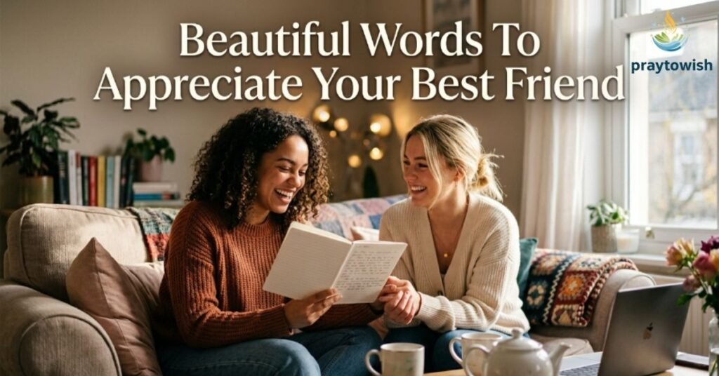 Beautiful Words To Appreciate Your Best Friend