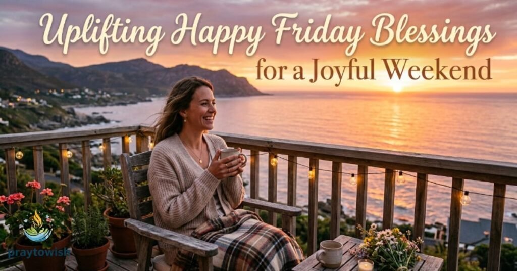 Uplifting Happy Friday Blessings for a Joyful Weekend