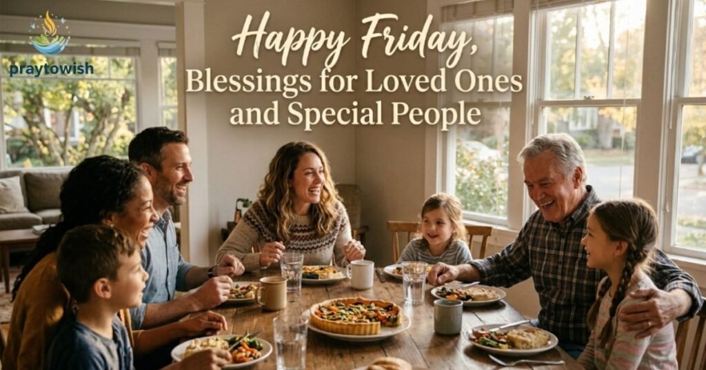 Happy Friday, Blessings for Loved Ones and Special People