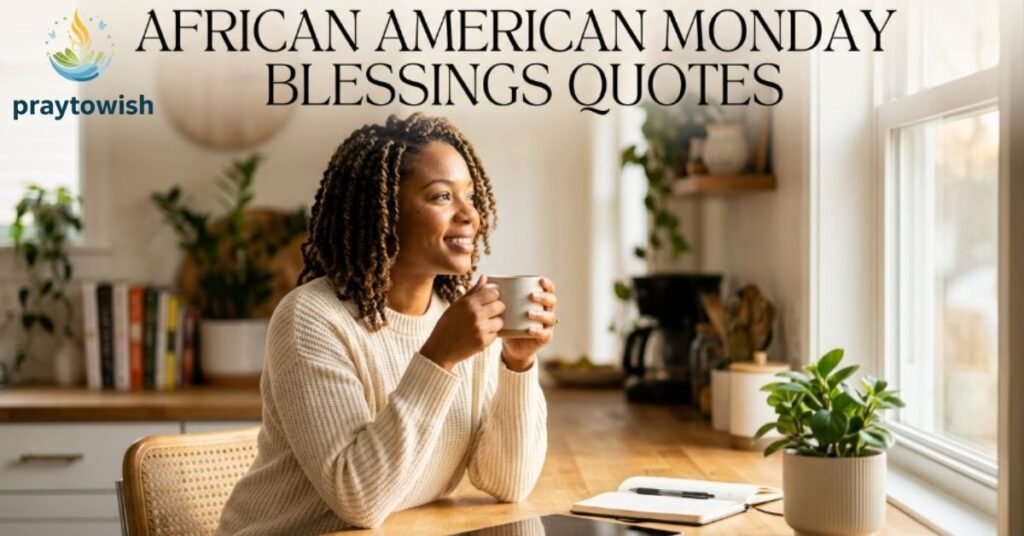 African American Monday Blessings Quotes