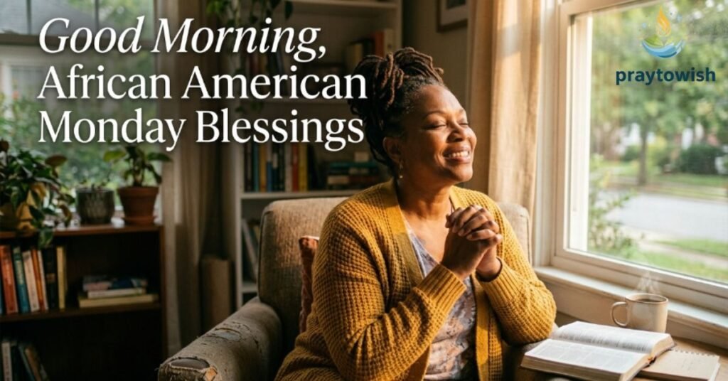 Good Morning, African American Monday Blessings