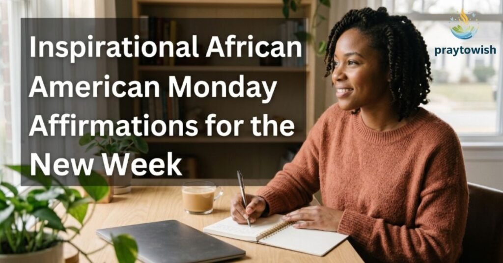 Inspirational African American Monday Affirmations for the New Week