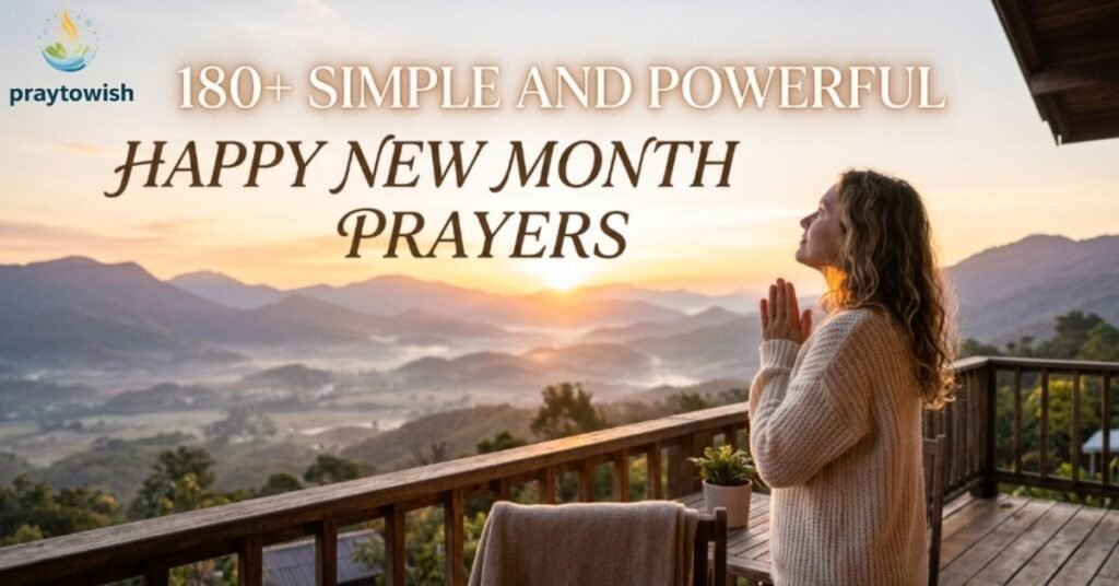 180+ Simple and Powerful Happy New Month Prayers