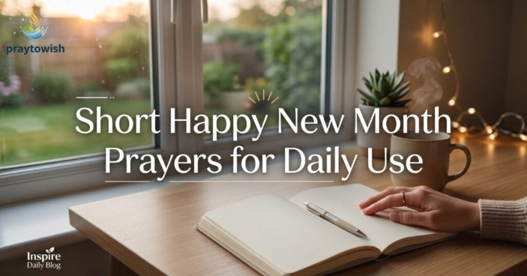 Short Happy New Month Prayers for Daily Use