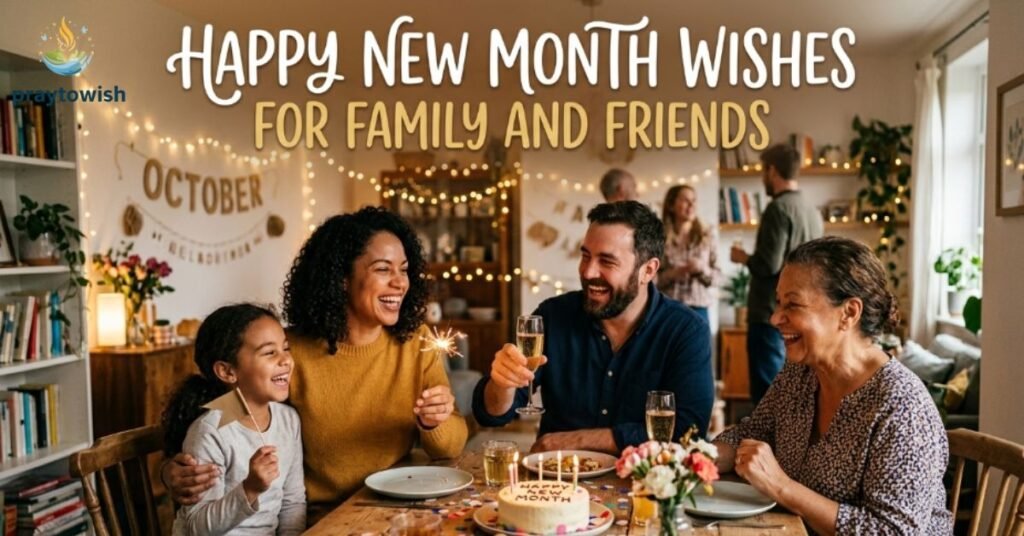 Happy New Month Wishes for Family and Friends