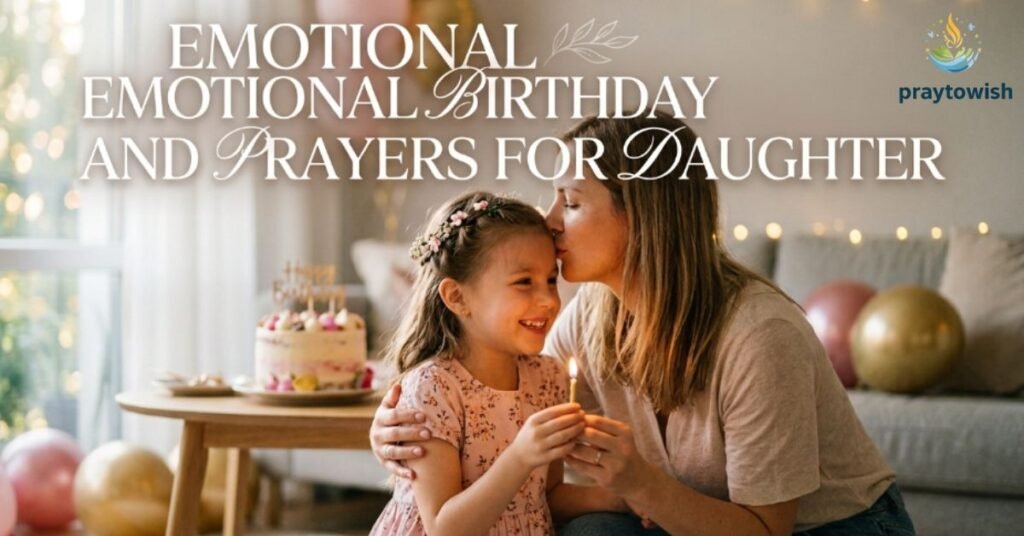Emotional Birthday Wishes and Prayers for Daughter
