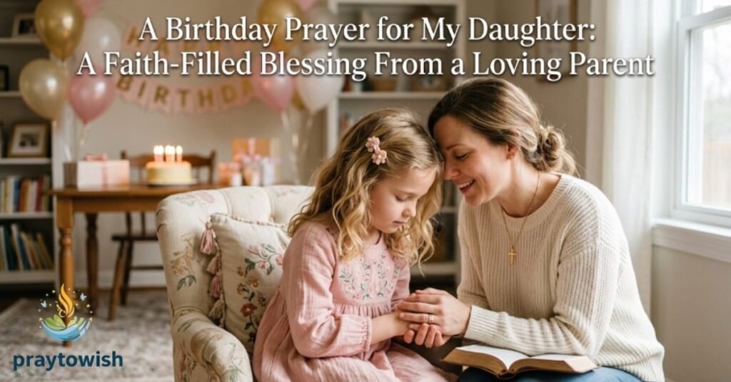 A Birthday Prayer for My Daughter: A Faith-Filled Blessing From a Loving Parent
