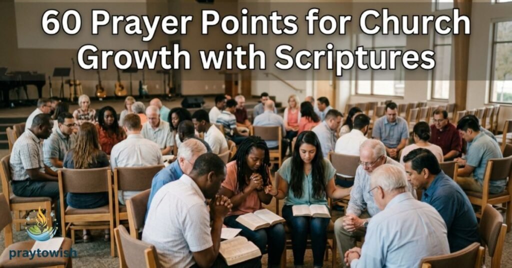 60 Prayer Points for Church Growth with Scriptures