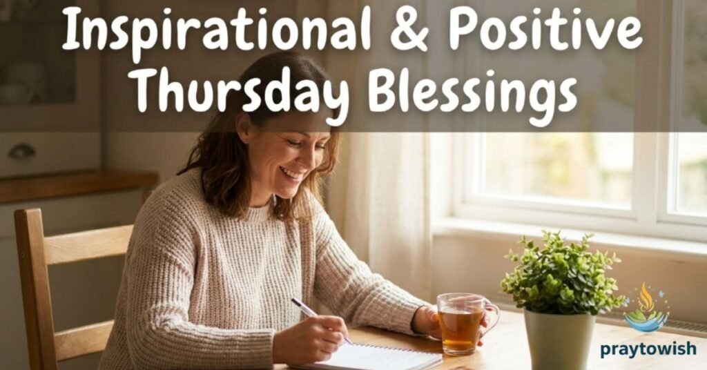 Inspirational & Positive Thursday Blessings