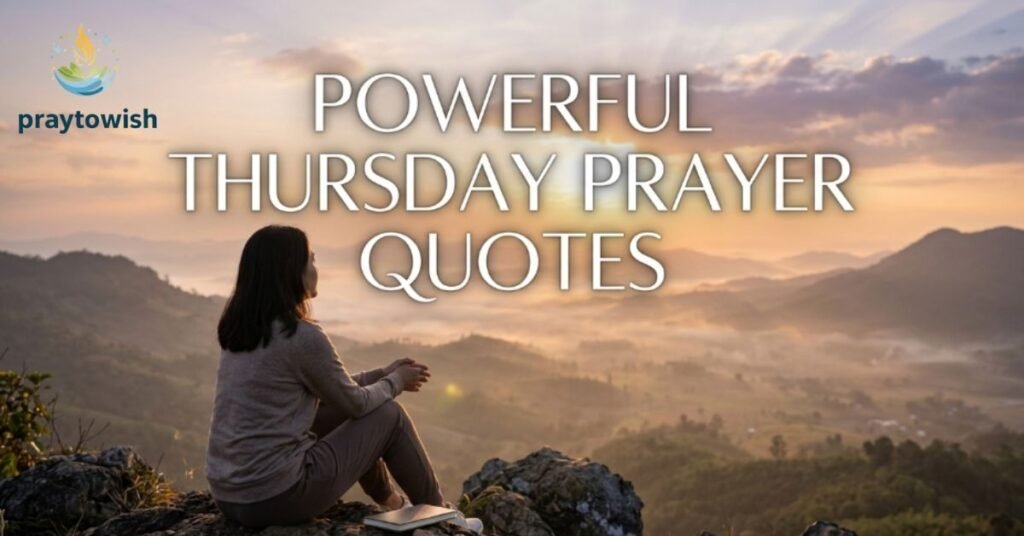 Powerful Thursday Prayer Quotes