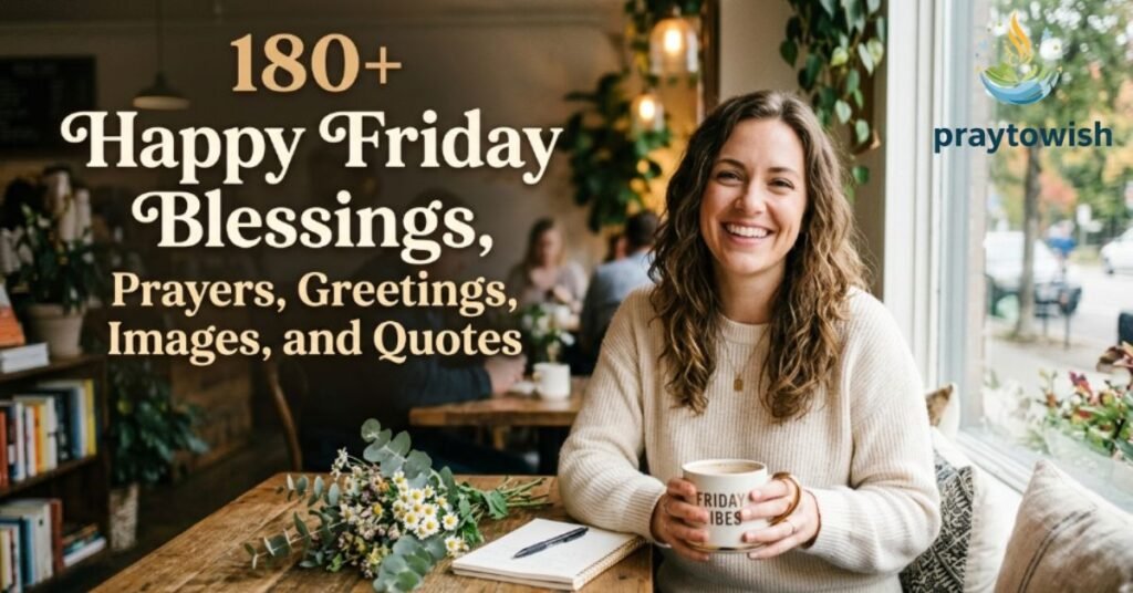 180+ Happy Friday Blessings, Prayers, Greetings, Images, and Quotes