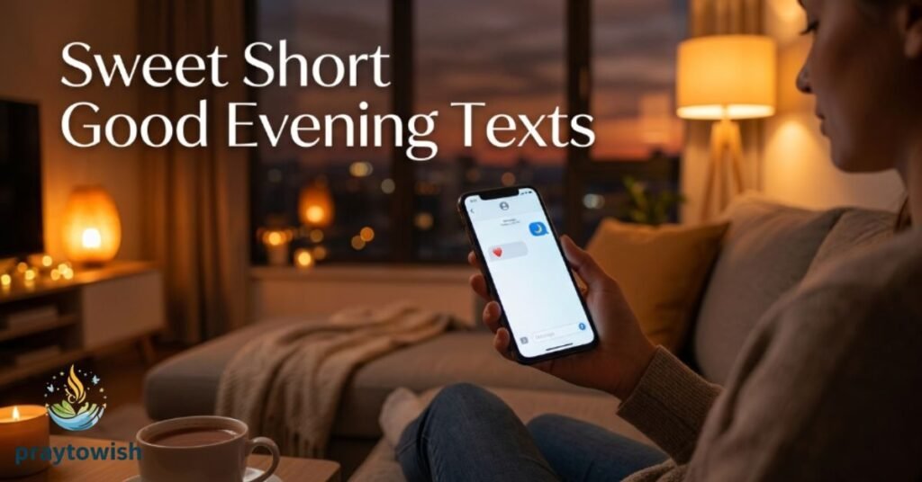 Sweet Short Good Evening Texts