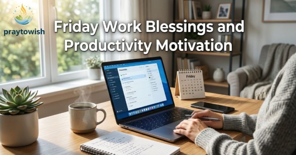 Friday Work Blessings and Productivity Motivation