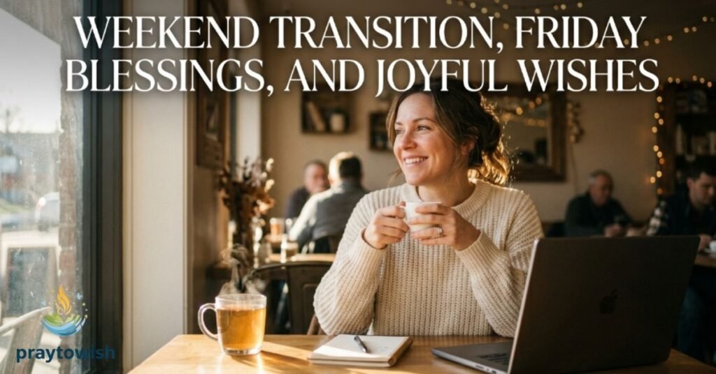 Weekend Transition, Friday Blessings, and Joyful Wishes