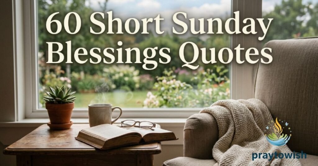 60 Short Sunday Blessings Quotes