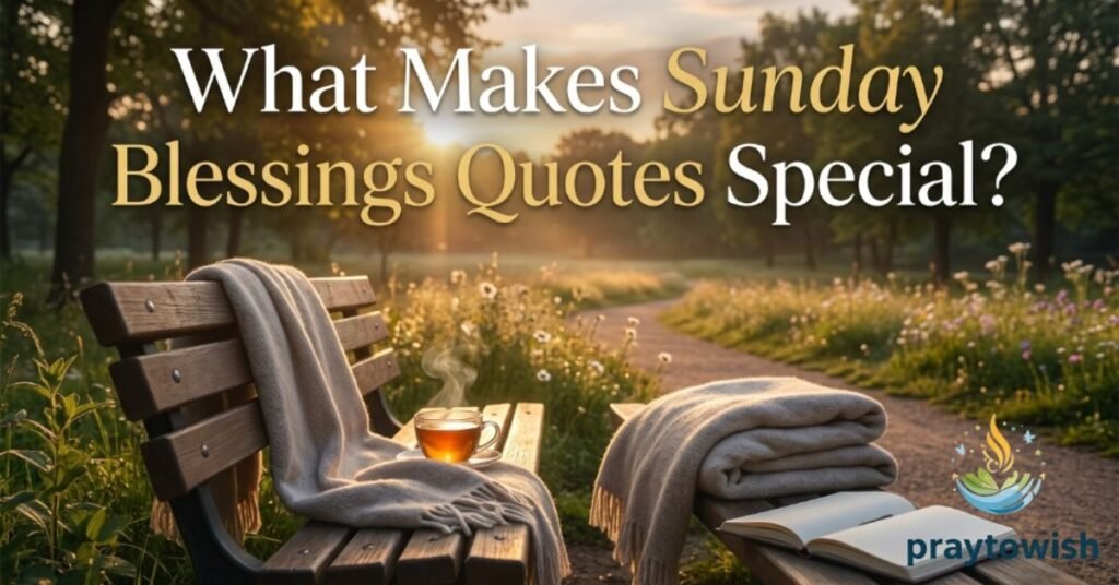 What Makes Sunday Blessings Quotes Special?